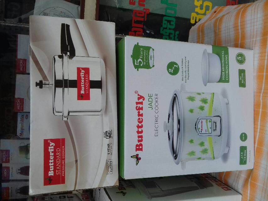 Butterfly  Electrical Cooker + Pressure Cooker