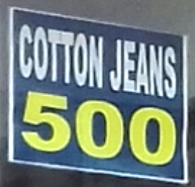 Cotton Jeans 