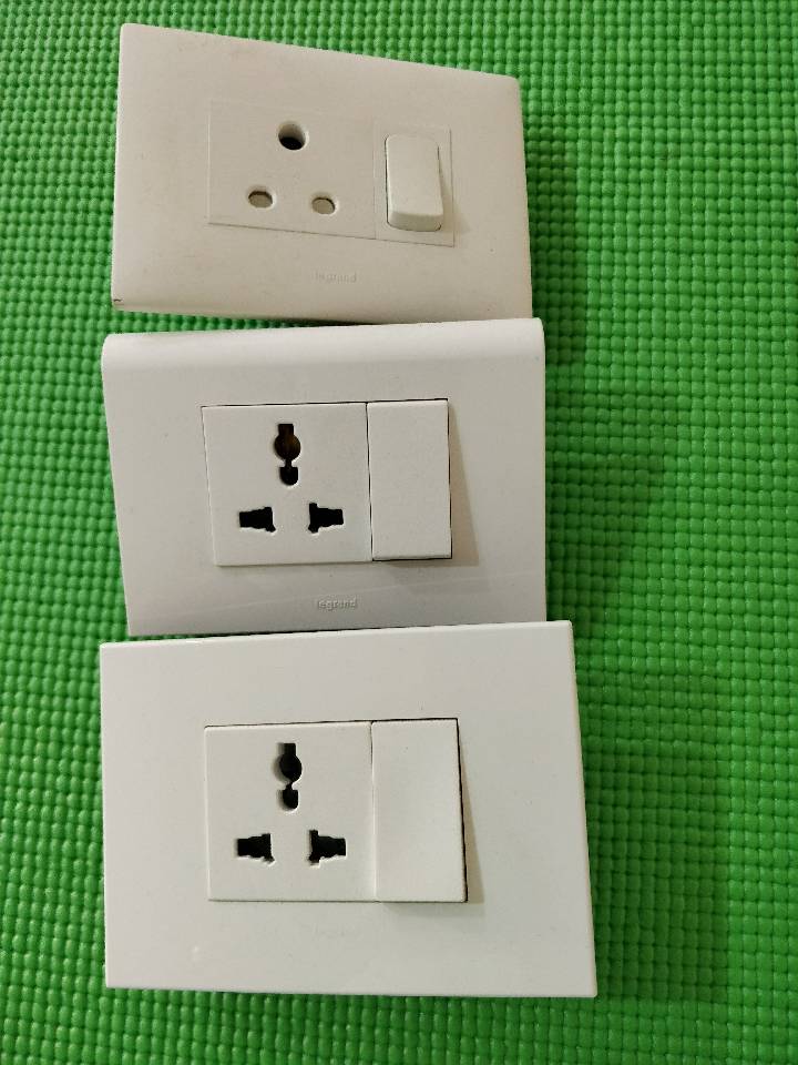 legrand switches , mcb and DB