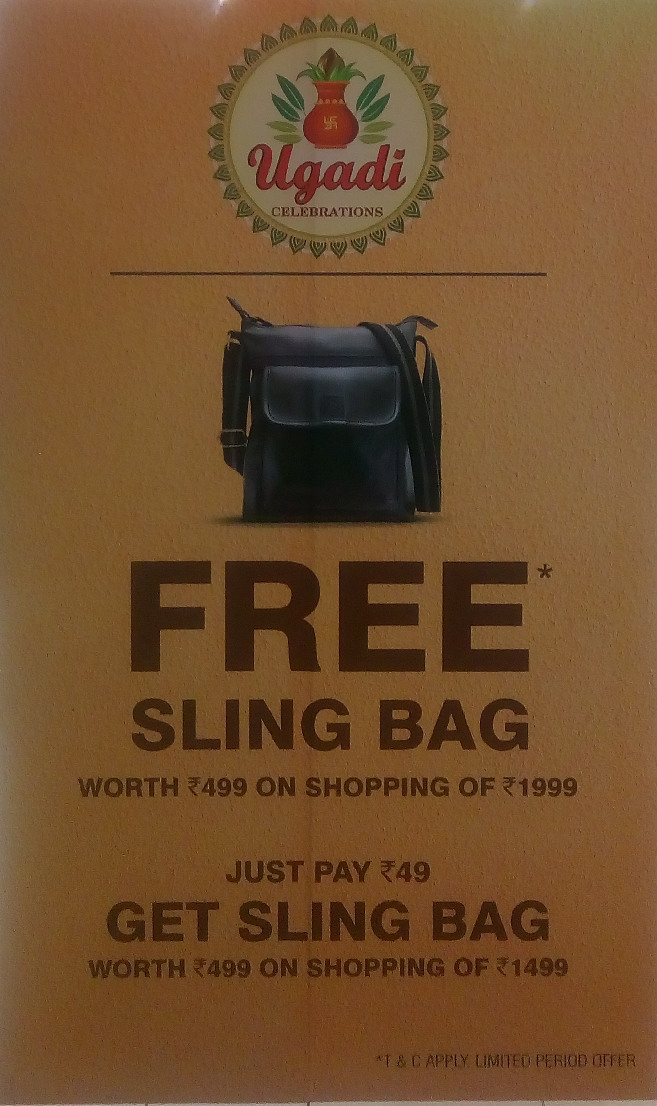 On purchase of Rs 1999/-