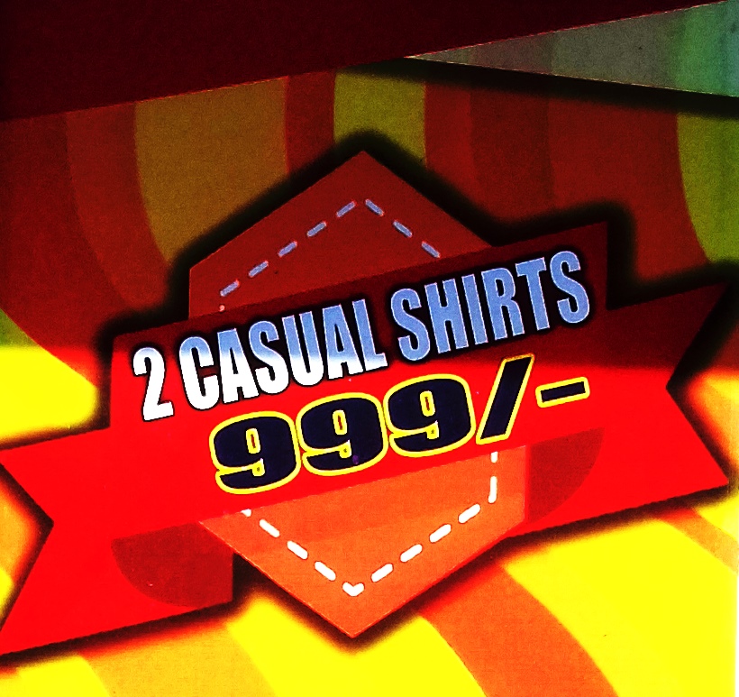 2 casual Shirts 