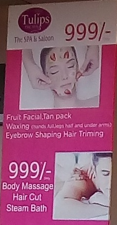 Body Massage, Hair Cut & Steam Bath 