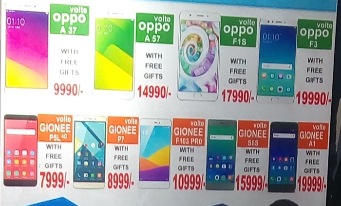 Volte OPPO A57 with Free gifts 