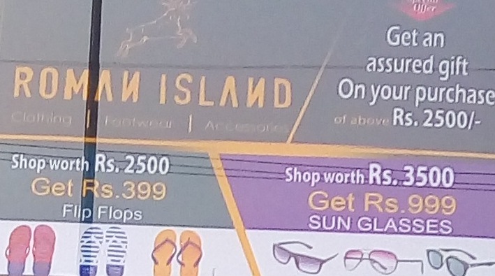 Shop worth Rs 3500/-