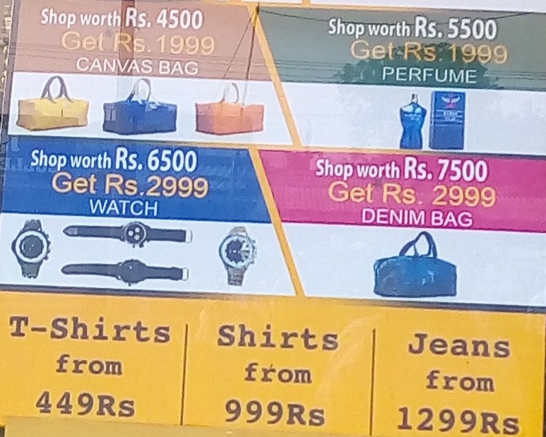 Shop Worth Rs 6500/-