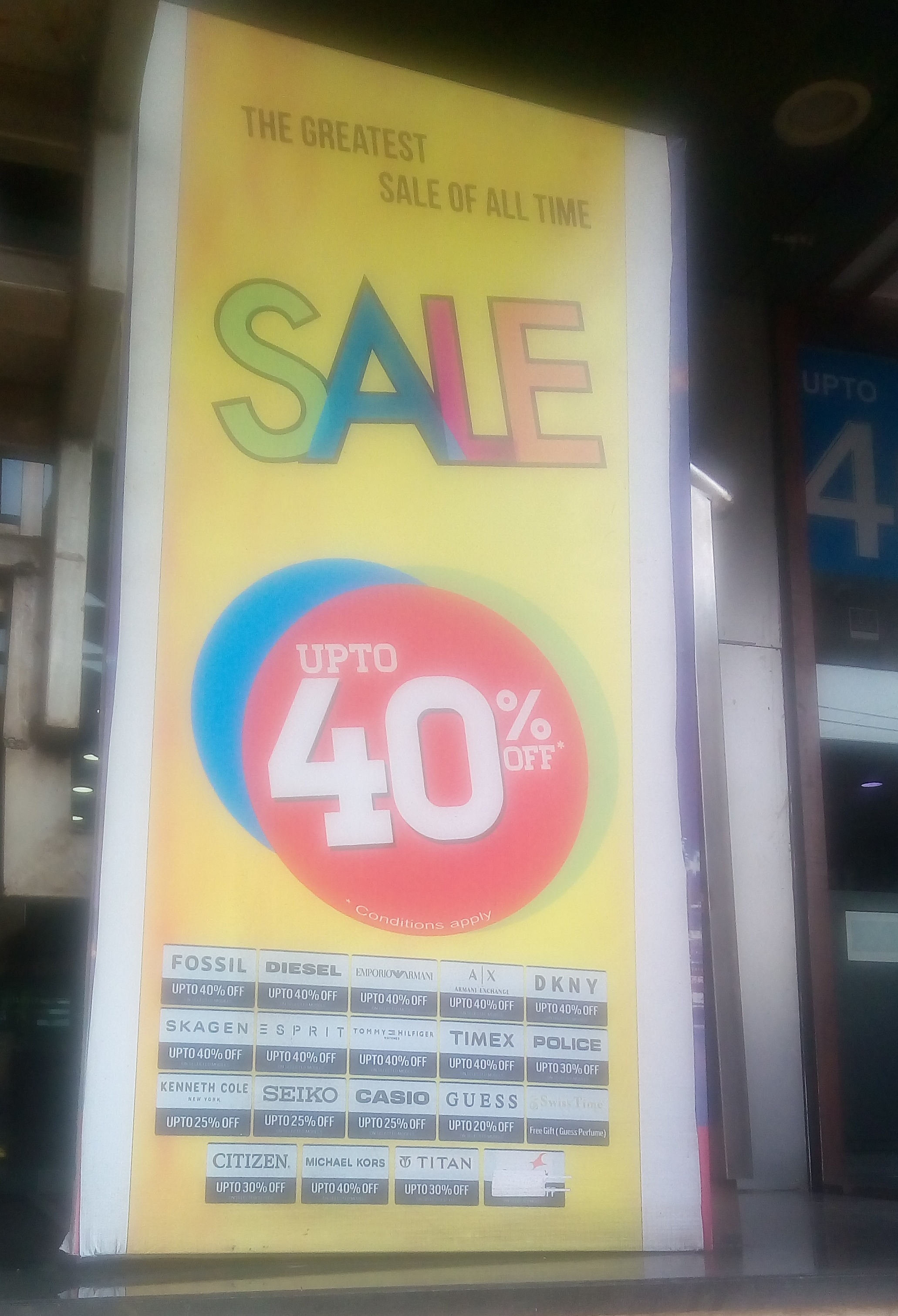 Special Discounts on reputed watches