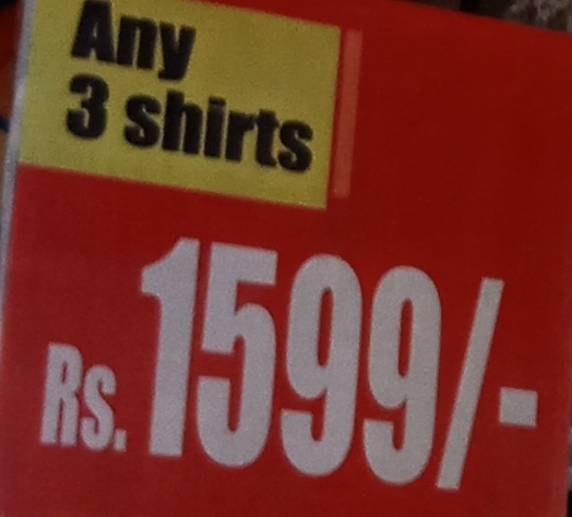 Any 3 Shirts 
