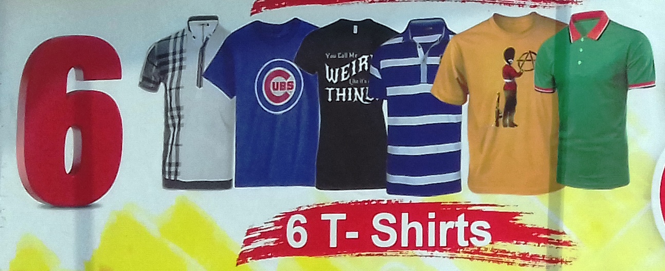 6 T-Shirts