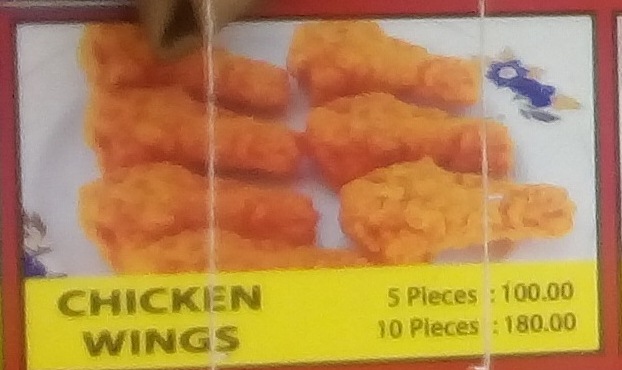 5 Pieces Chicken Wings 