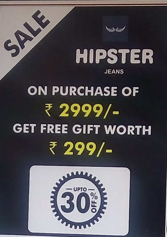 On purchase of Rs 2999/- 