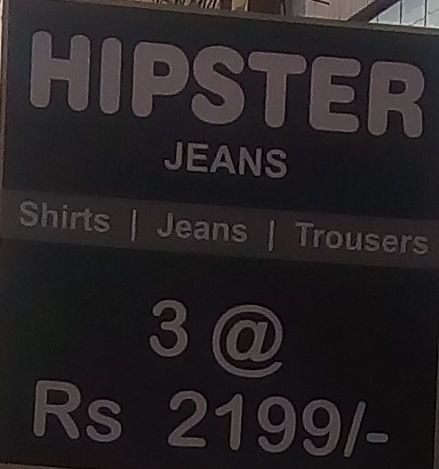 3 Hipster Jeans 