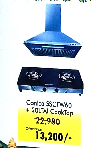 Conica SSCTW60 + 20LTAI CookTop