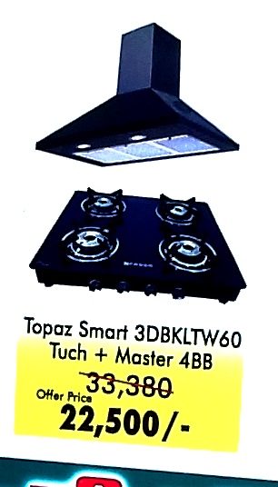 Topaz Smart 3DBKLTW60 Tuch + Master 4BB