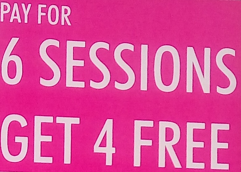 Pay for 6 Sessions 
