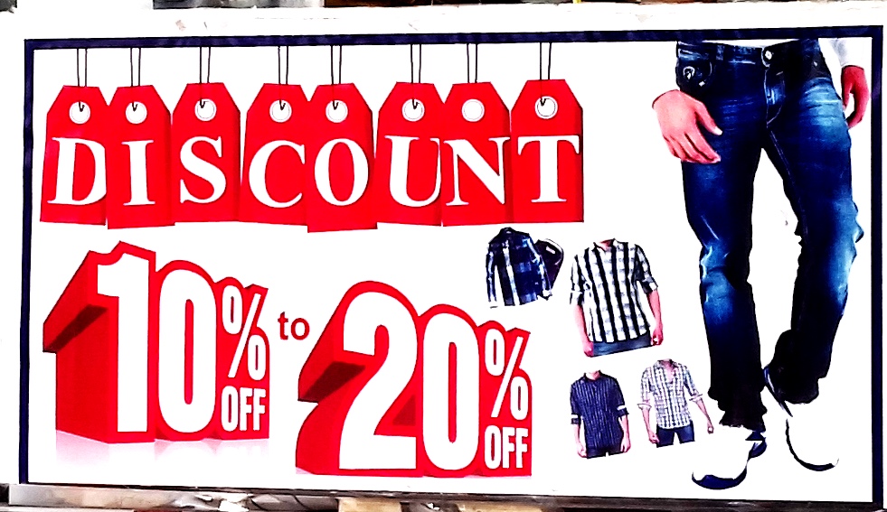 Discount On Selected item