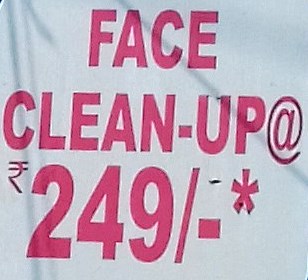 Face Clean up
