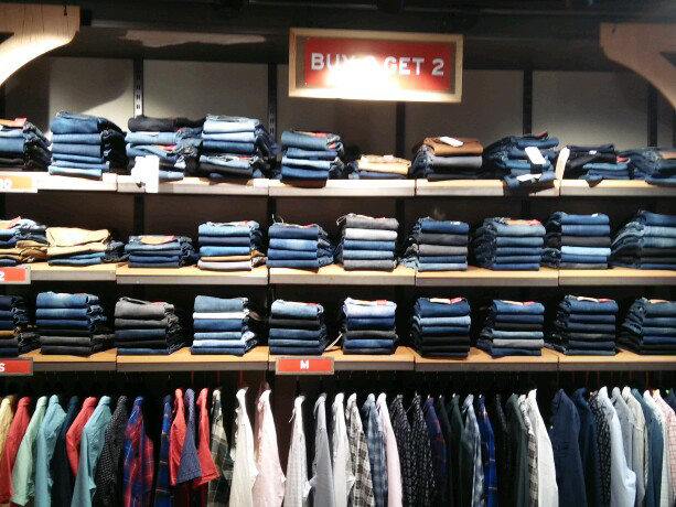 shirts, jeans,cotton pants, inners, belts, wallets