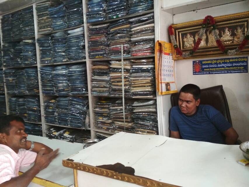 Jeans and shirts 