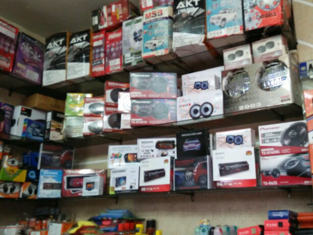 audio visuals, sun control film, seat covers, remote locks, power windows and latest models servicing is available. 