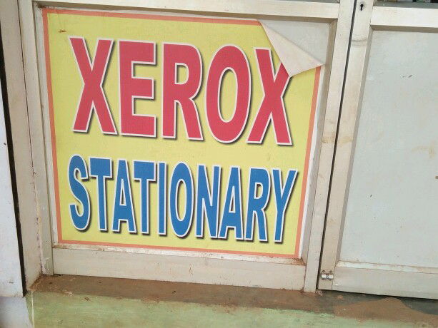 xerox, internet, colour printouts, stationary 
