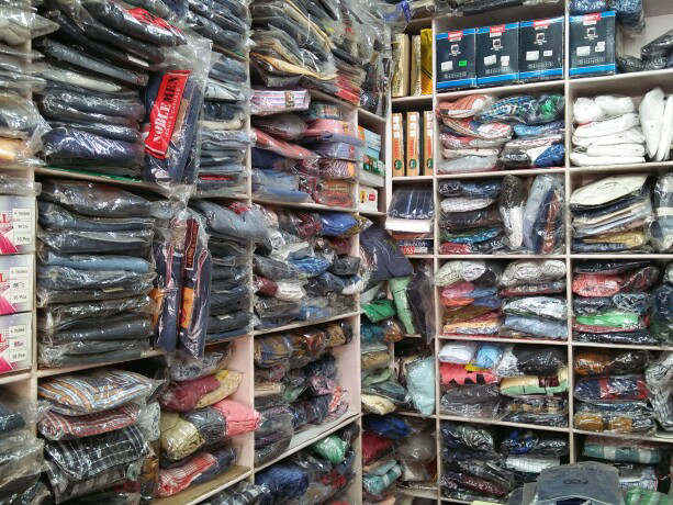 jeans, shirts, t shirts, jogging pants,inners. 