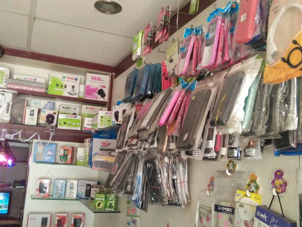 mobile sales, mobile accessories and mobile service.