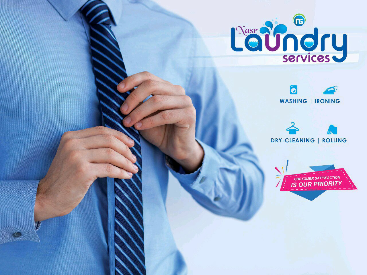 WASHING, IRONING, DRY - CLEANING AND ROLLING