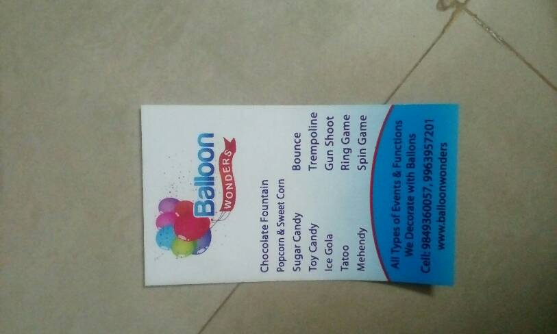 event s decorations