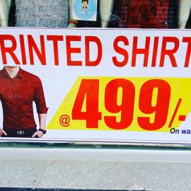 Flat 50% Off On All Brands Shirts & Jeans