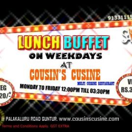 Lunch Buffet At Weekdays