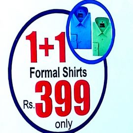 1+1 Formal Shirts