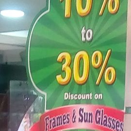 Discount On Frames & Sunglasses