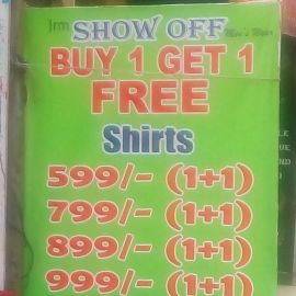 Discounts On Shirts