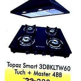 Topaz Smart 3dbkltw60 Tuch + Master 4bb