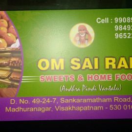Sweets And Home Foods