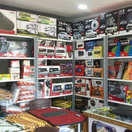 Pioneer, Geesonic, Sony, Jbl, Dolphin Seat Covers, Philips Lights, Bumpers, Extra Fittings, Etc