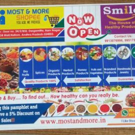 Dry Fruits, Honey Products, Spices, Home Needs, Personal Care, Cosmetics. 