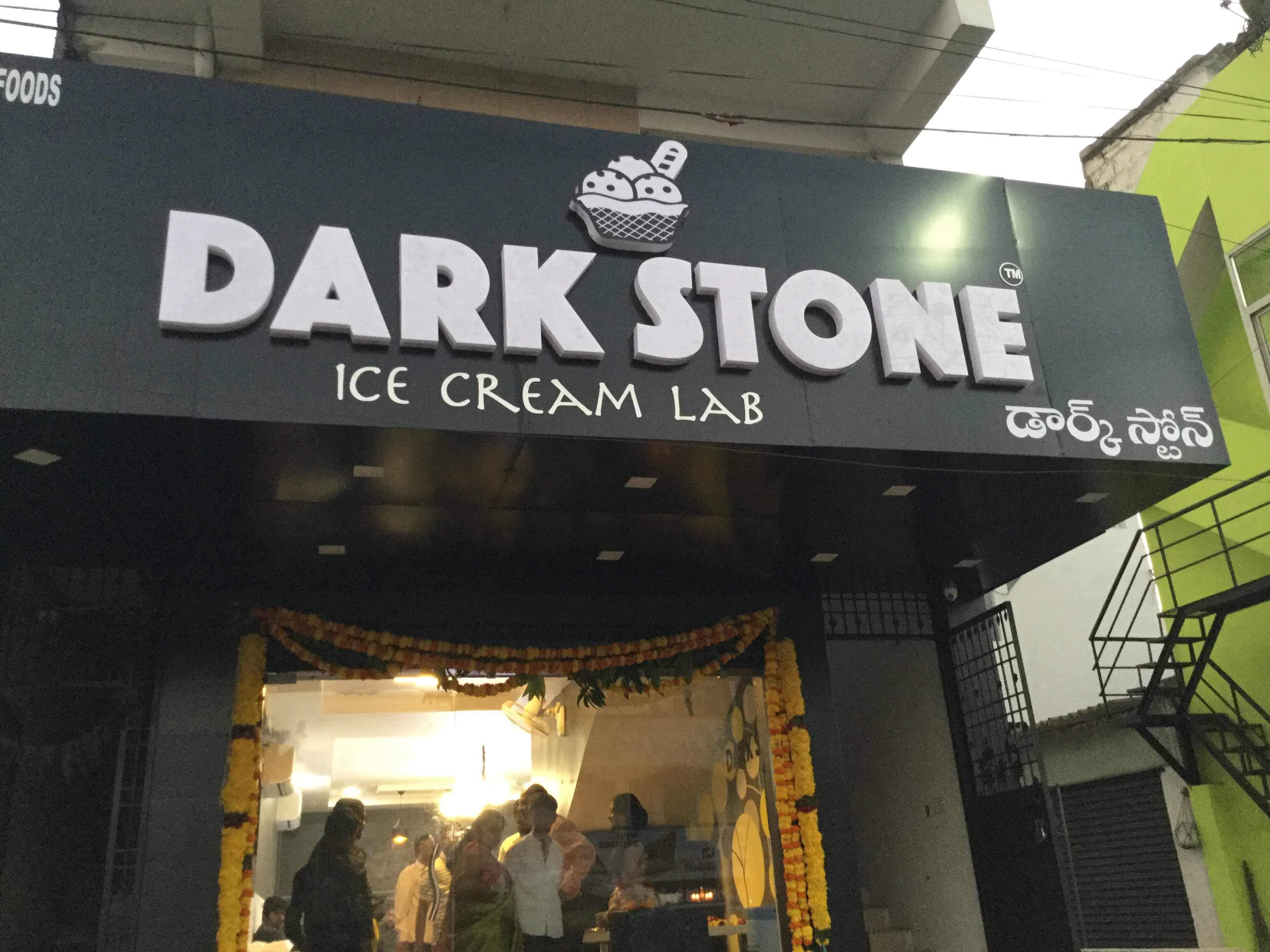 Dark Stone Ice Cream Lab