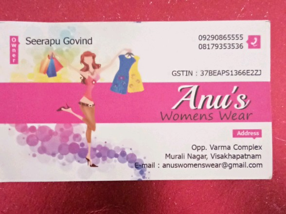 Anus womens wear