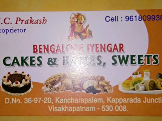 banglore iyangar cakes and bakes