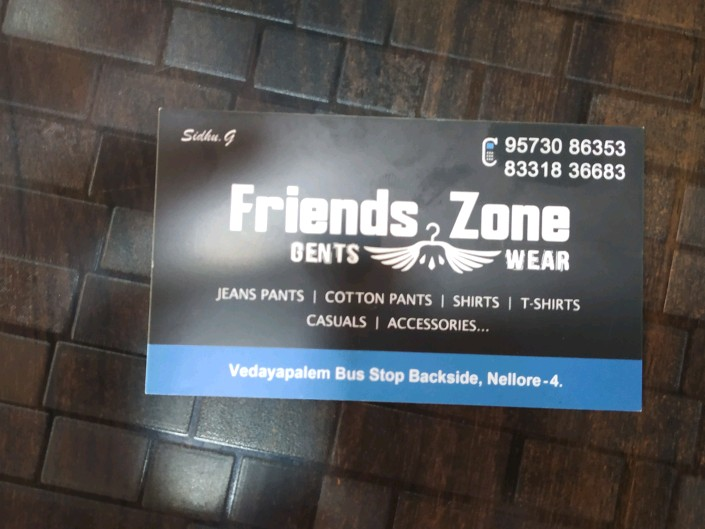 FRIENDS ZONE