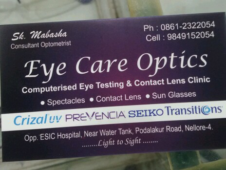 EYE CARE OPTICS