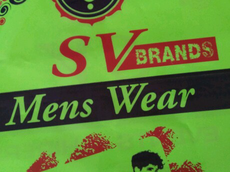 SV BRANDS MENS WEAR