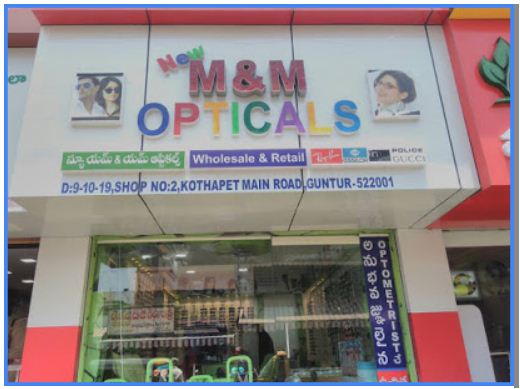 NEW M&M opticals